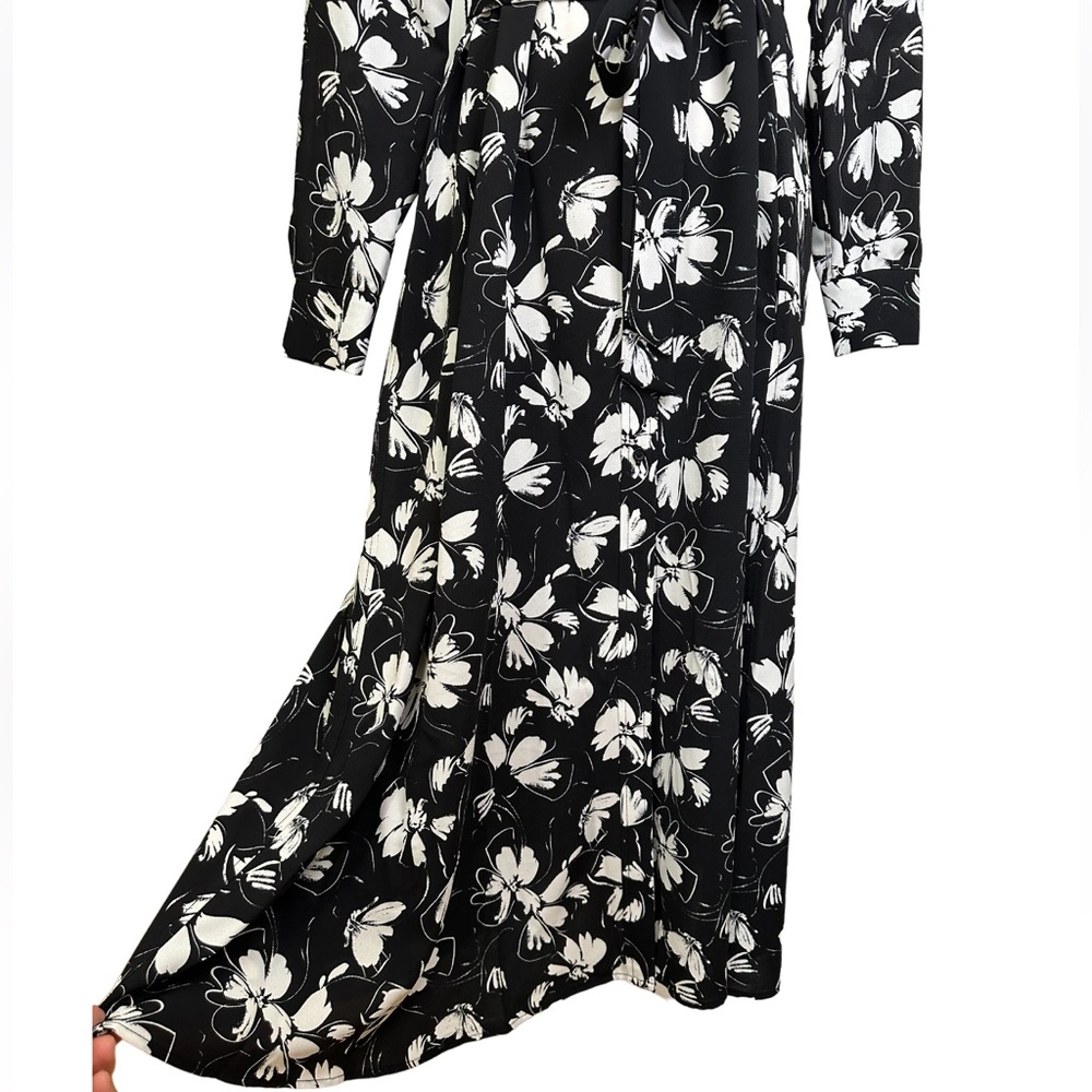 Alfani Button Up Floral Print Shirtdress Women’s Midi Dress - S/M - Picture 7 of 17
